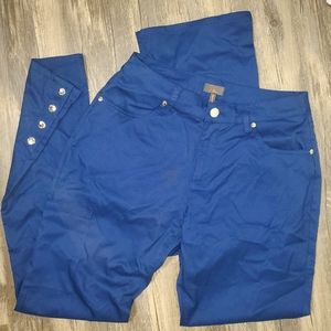 Jaanuu Shanti Dress Scrub Bottoms Royal Navy pants